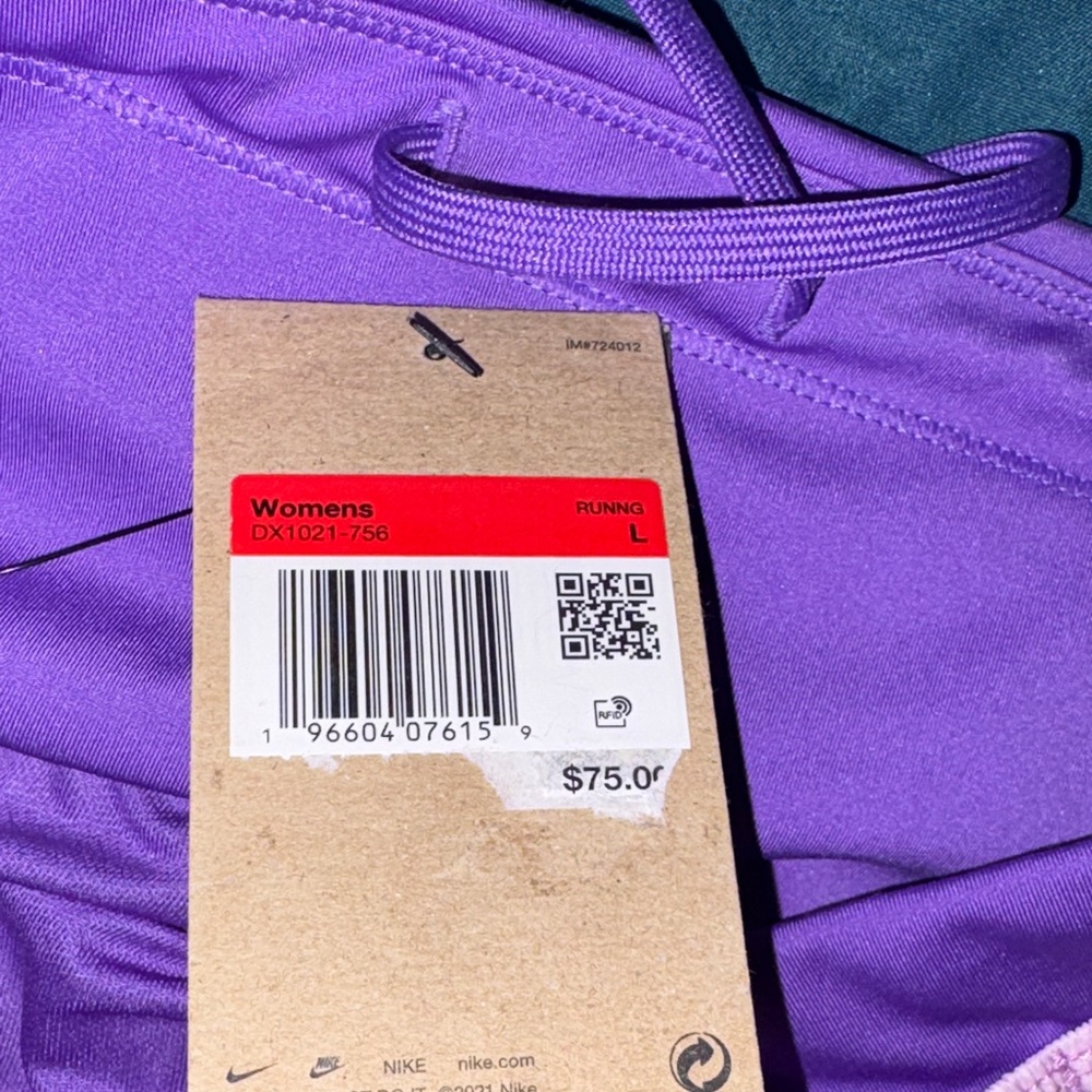 Nike Repel Trail Pink and Purple Active Shorts - Picture 8 of 8